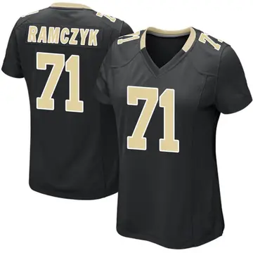 Nike Ryan Ramczyk Women's Game New Orleans Saints Black Team Color Jersey