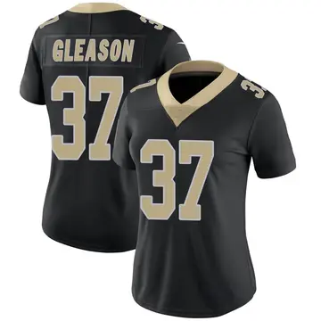 Nike Steve Gleason Women's Limited New Orleans Saints Black Team Color Vapor Untouchable Jersey