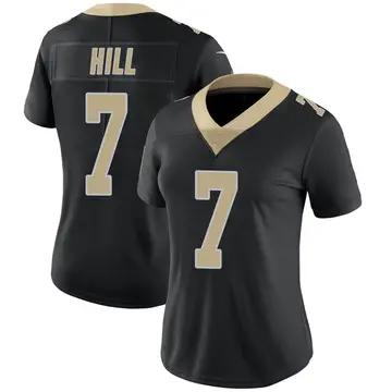 Nike Taysom Hill Women's Limited New Orleans Saints Black Team Color Vapor Untouchable Jersey
