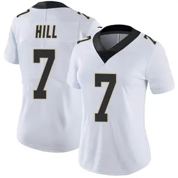 Nike Taysom Hill Women's Limited New Orleans Saints White Vapor Untouchable Jersey