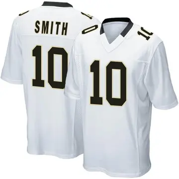 Nike Tre'Quan Smith Youth Game New Orleans Saints White Jersey