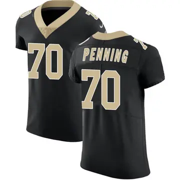 Nike Trevor Penning Men's Elite New Orleans Saints Black Team Color Vapor Untouchable Jersey