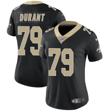 Nike Yasir Durant Women's Limited New Orleans Saints Black Team Color Vapor Untouchable Jersey